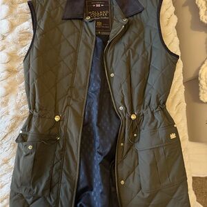 Women's Quilted Vest - Green
